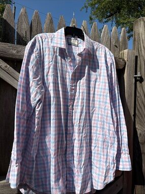 Thomas Pink 18.5 seasonal collection cotton dress shirt!!